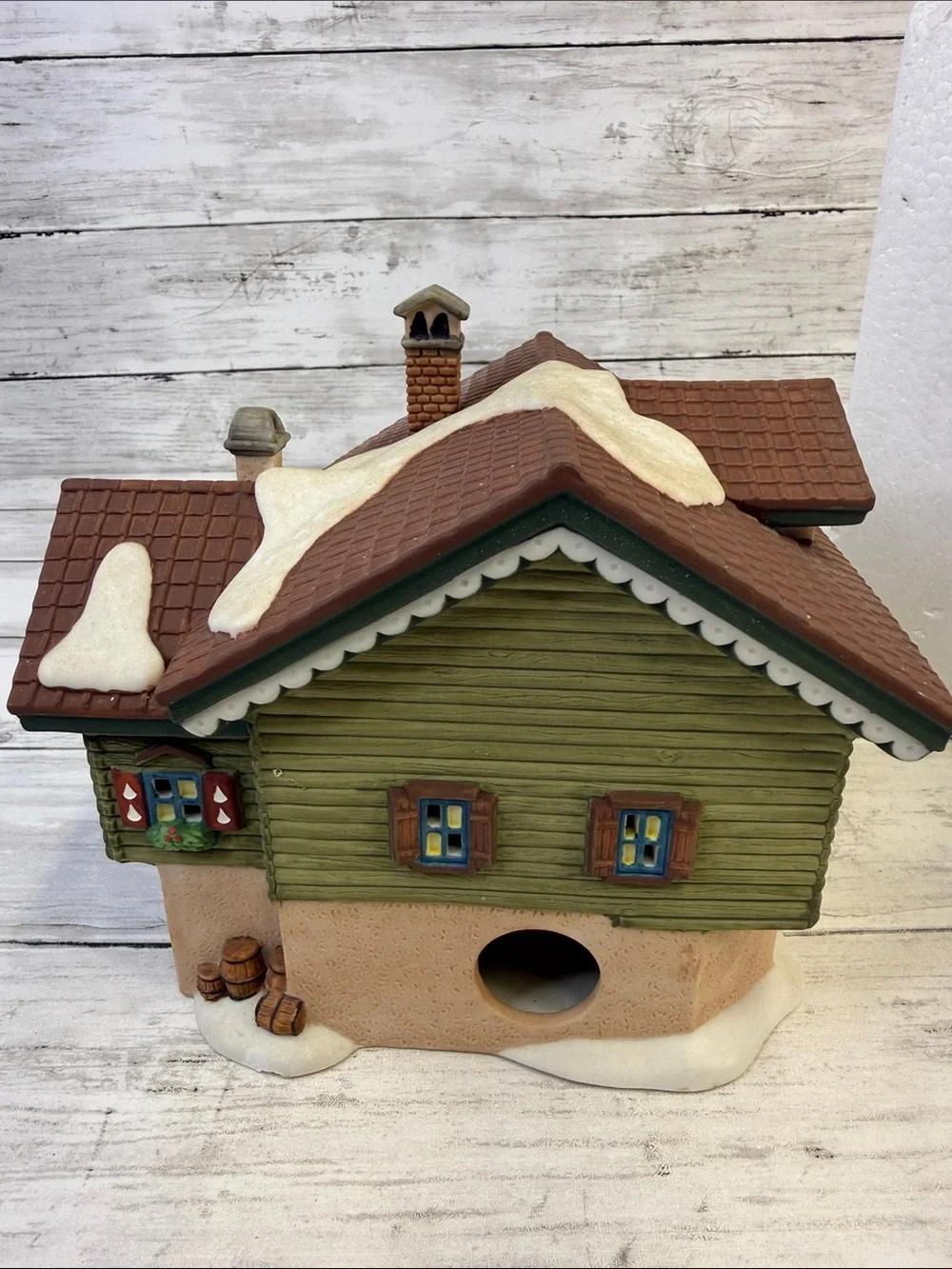 Department 56 “Sport Laden” Heritage Village Collection Alpine Village Series